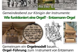 Plakat Orgelmodell Bockelwitz 2022
