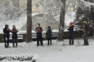 Posaunenchor Bockelwitz im Schnee