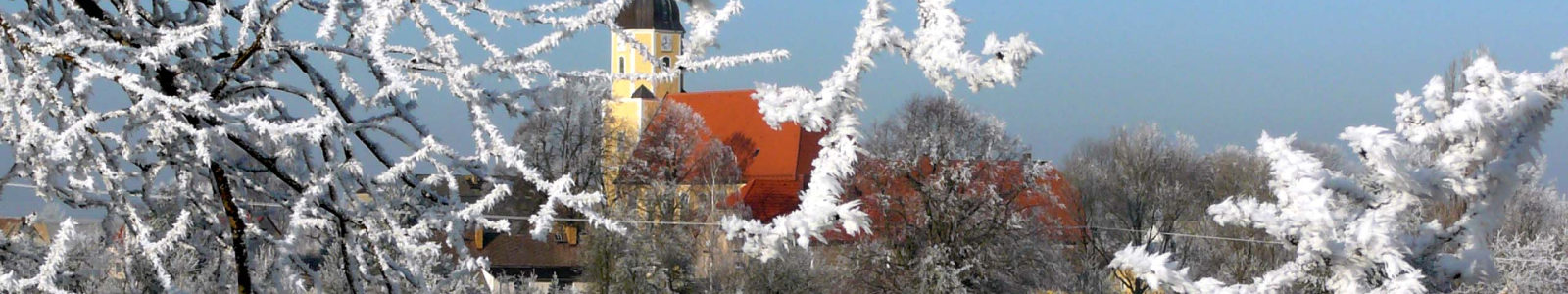 Kirche Zschoppach Winter
